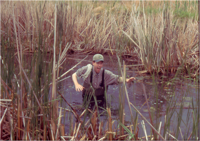 Crown marsh during MSc 2000 23 years old Photographer unknown Courtesy of Doug Tozer