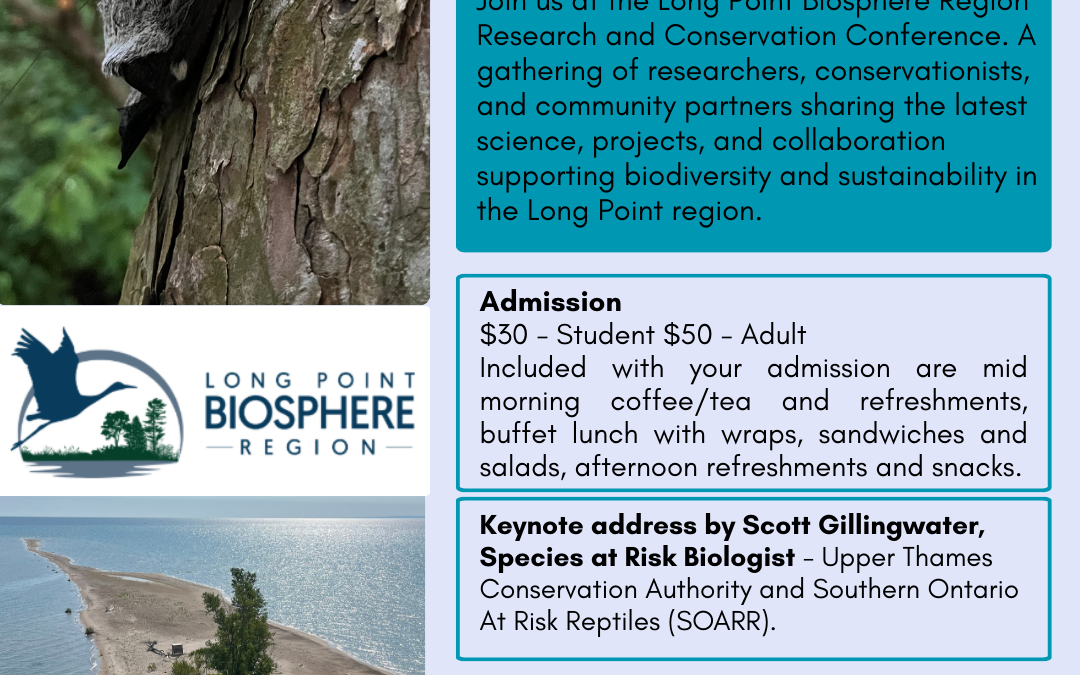 Long Point Biosphere Research & Conservation Conference